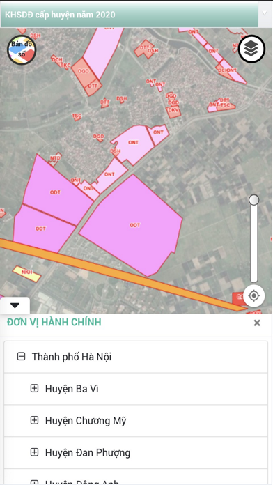 Quy hoạch sử dụng đấtTP Hà Nội Screenshot
