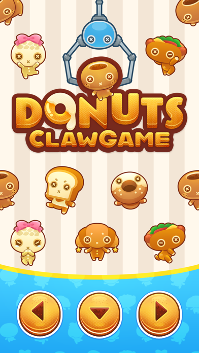 Donuts claw game Screenshot