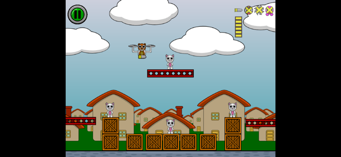 Bomb Squirrel - flying bomber