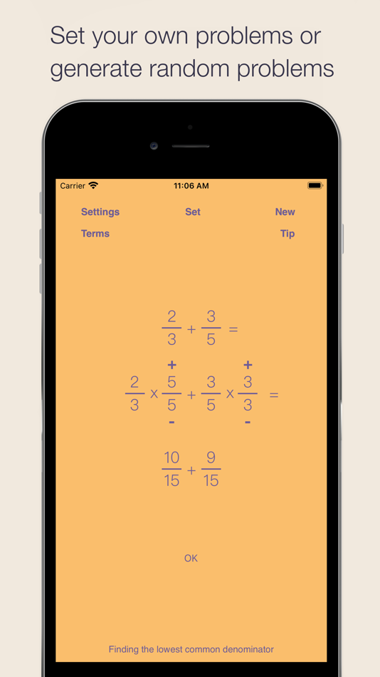 #3. Fraction Math (iOS) By: Esa Helttula