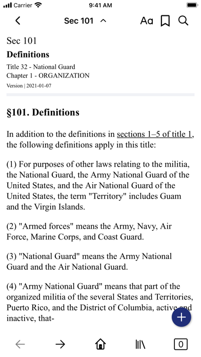 USC 32 - National Guard Screenshot