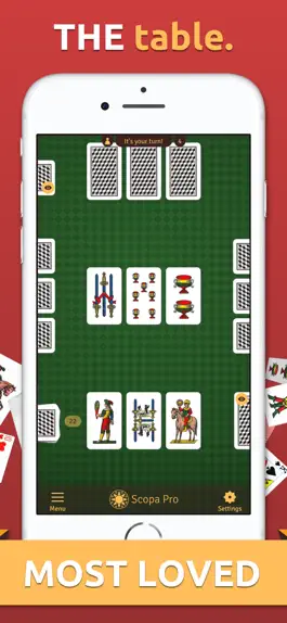 Game screenshot Scopa Pro - THE card game hack