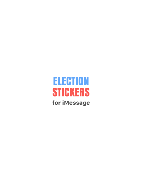 Screenshot #4 pour Election Chat Stickers