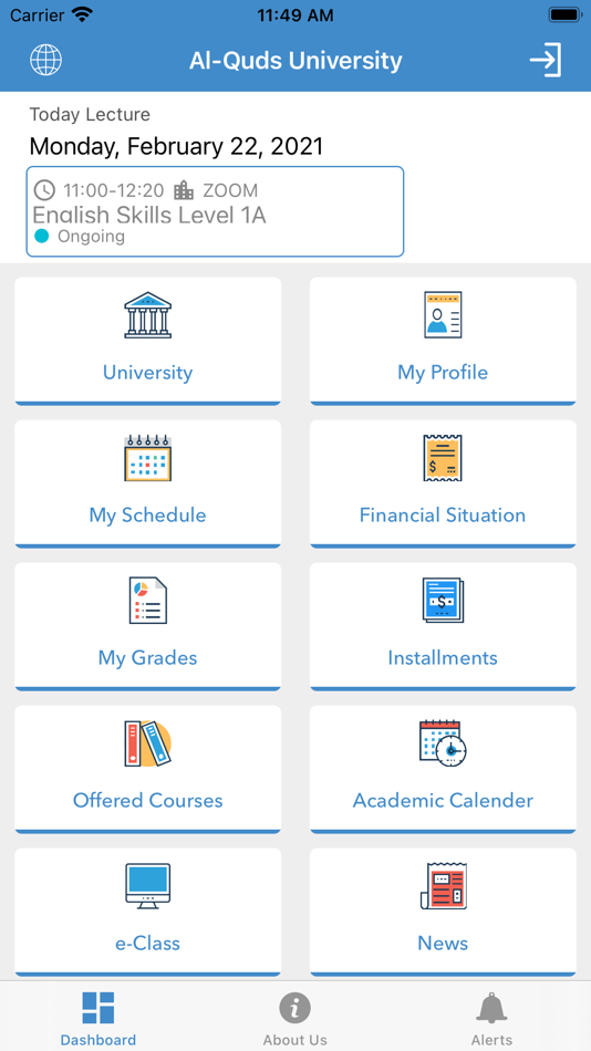 #1. Al-Quds University (iOS) 由: Ghassan Aldeek