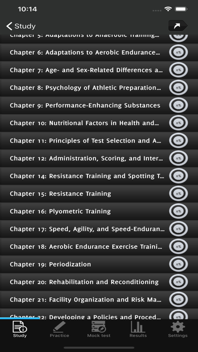 CSCS Strength Exam Prep Screenshot