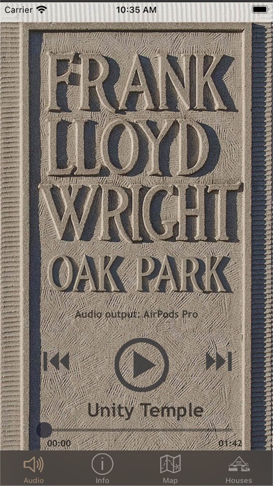 Frank Lloyd Wright Tour Screenshot