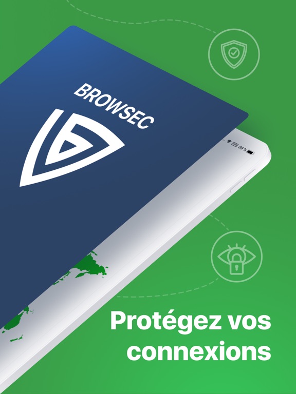 Screenshot #5 pour Browsec VPN: Securite iPhone