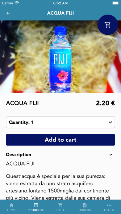 Your American Market Screenshot