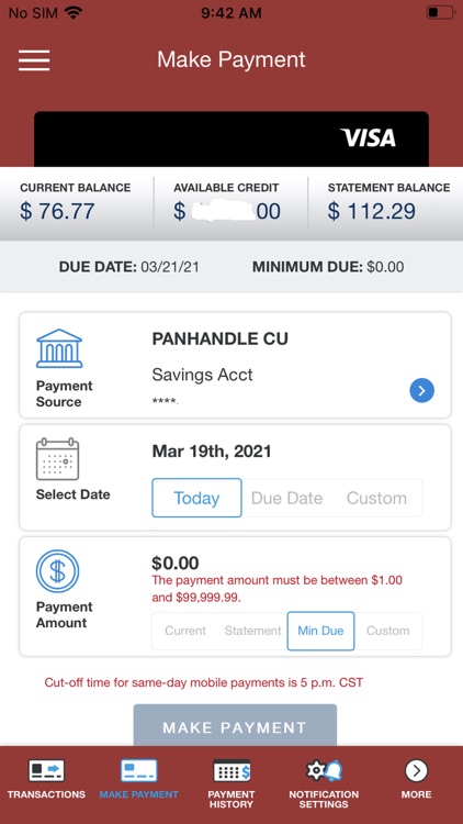 Panhandle Credit Card Manager screenshot-3