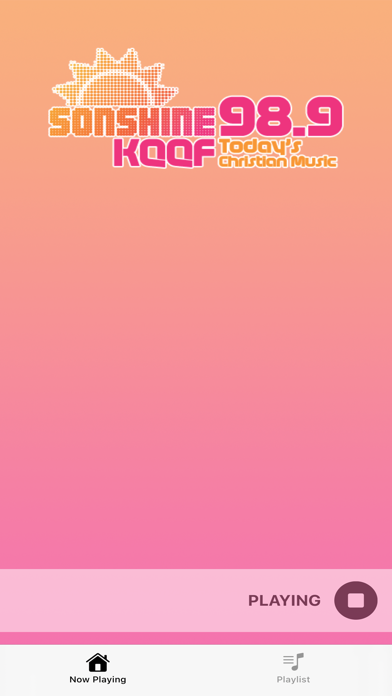 Sonshine 98.9 KQQF Screenshot