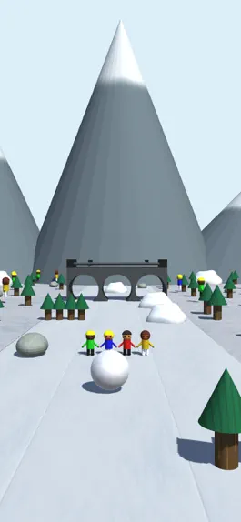 Game screenshot SnowRoll 3D! hack