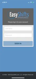 EasyShifts screenshot #1 for iPhone