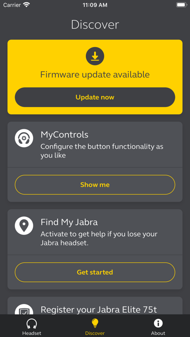 Jabra Sound+ Screenshot