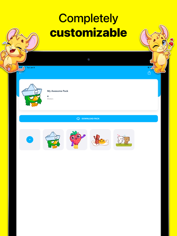 StickerHub - Sticker Maker iPad screenshot 7 - Entertainment app