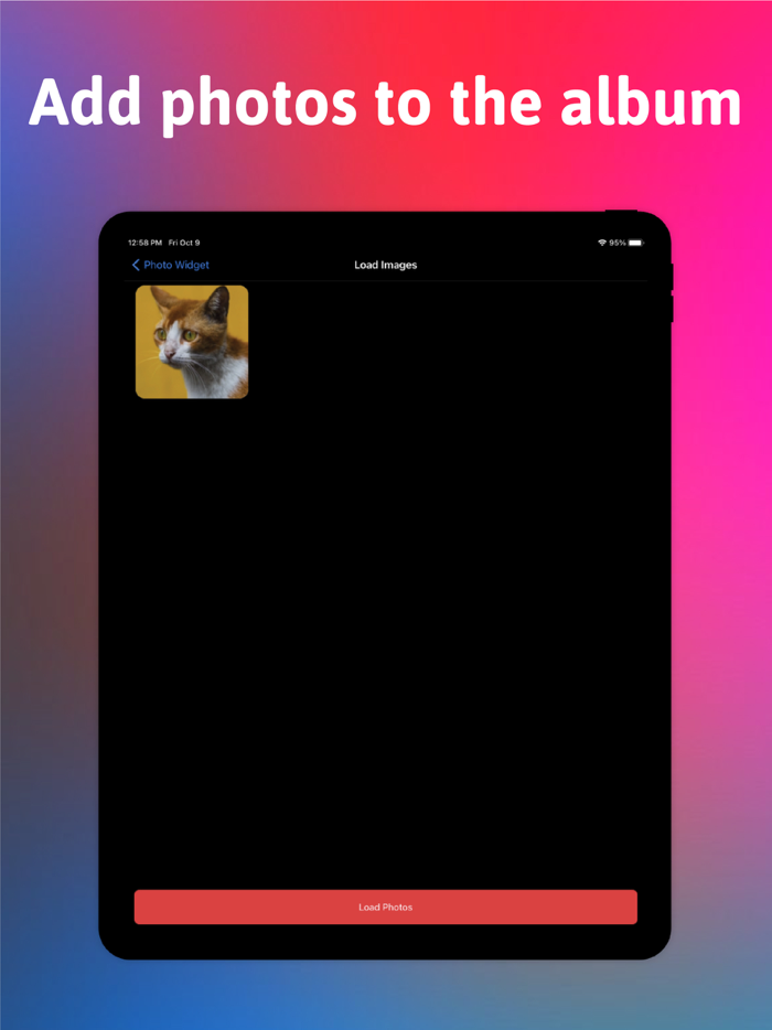 Easy Color Photo Widget Box