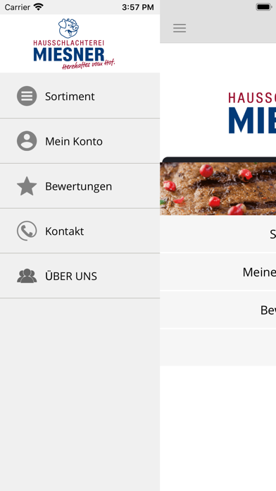 Hausschlachterei Miesner Screenshot