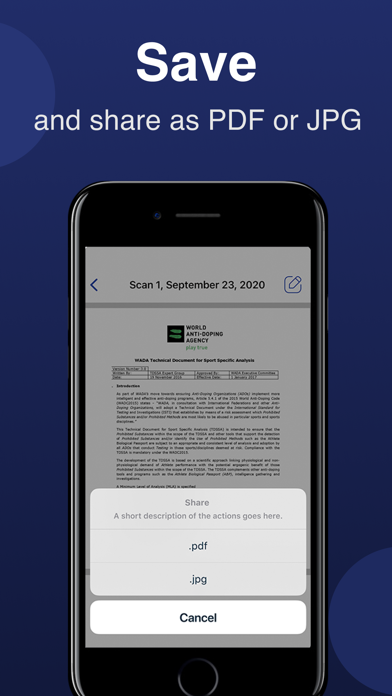 Scanner-App: Scan Text & Notes Screenshot