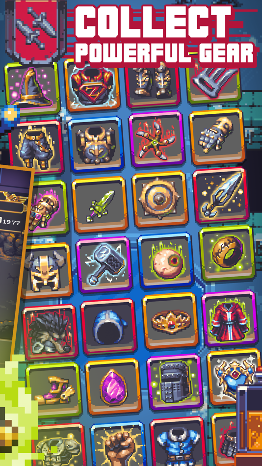 #5. Dungeoning: Epic Idle RPG (iOS) Podle: Gunslinger Studios Inc.