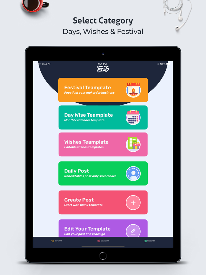 Festy - Festival Post Maker