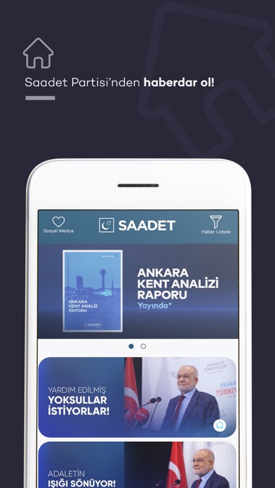 Saadet Partisi Screenshot