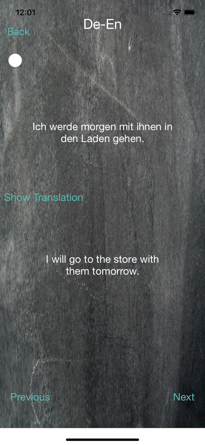 German Sentence Quizzer