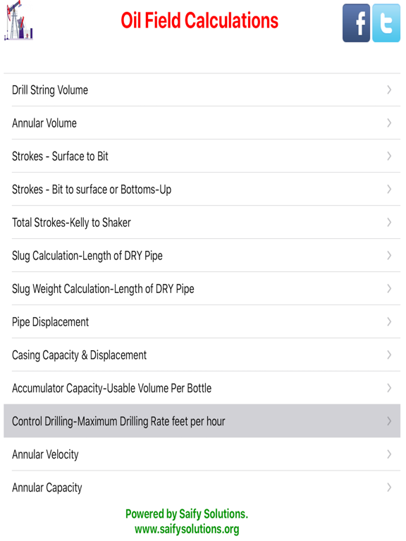 Screenshot #4 pour Oil & Gas Calculations