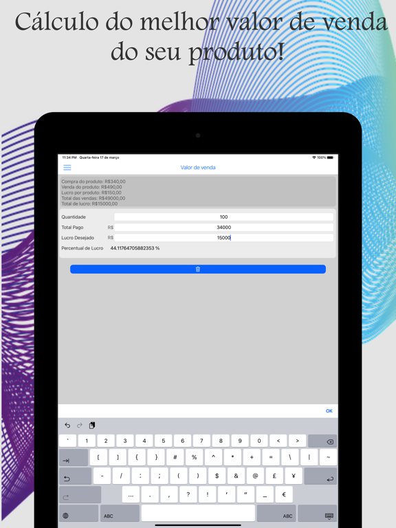 Screenshot #5 pour Bénéfices Calc