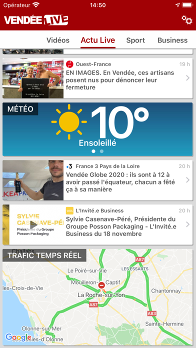 Vendée Live : Actu et Sport Screenshot