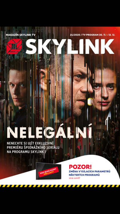 Skylink TV Magazín Screenshot