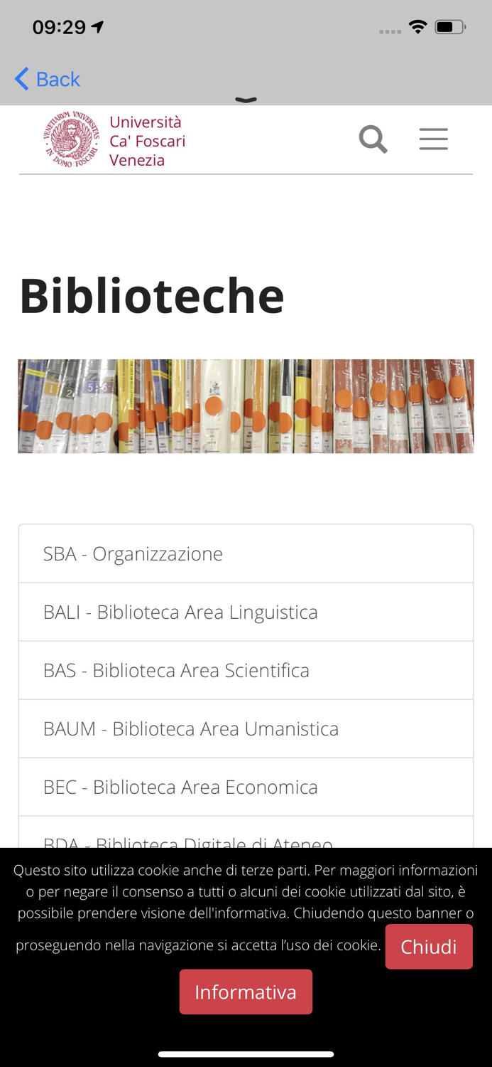 CerCa Foscari Library System