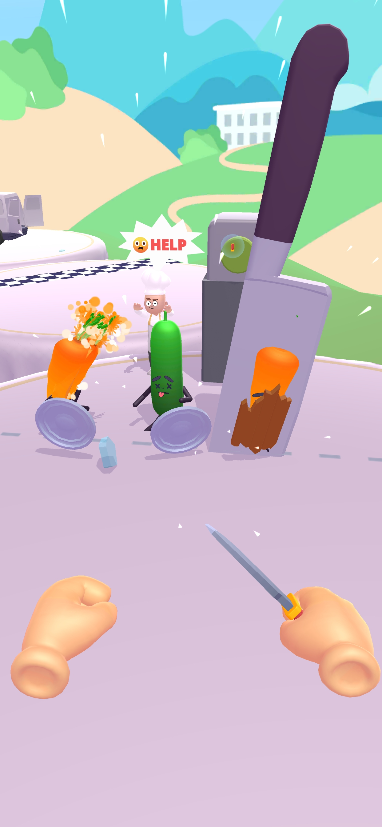 Hit Tomato 3D: Knife Master