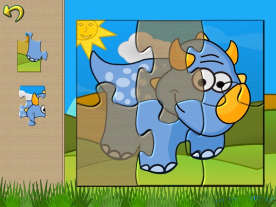 Dinosaurus spellen voor peuter iPad app afbeelding 1