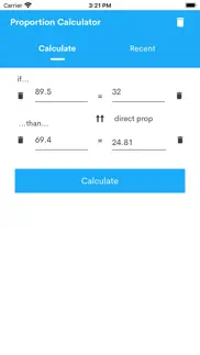 How to cancel & delete ratio calculator - proportion 1