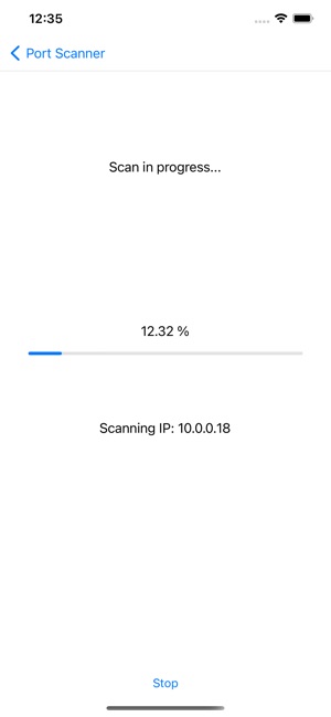 Simple Port Scanner dans l'App Store