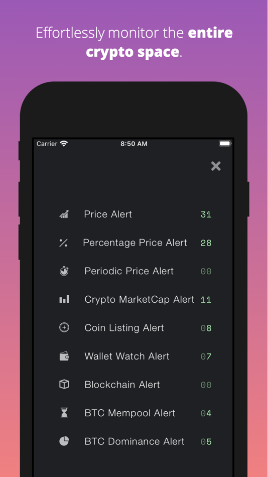 #2. Cryptocurrency Alerting (iOS) 由: Cryptocurrency Alerting, LLC