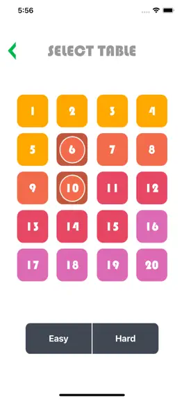 Game screenshot Times Table - Multiplication hack