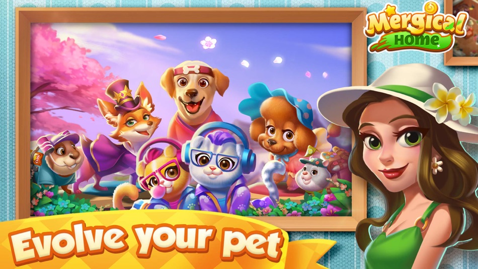 #6. Mergical Home-Fun puzzle game (iOS) 由: REIN TECHNOLOGY LIMITED