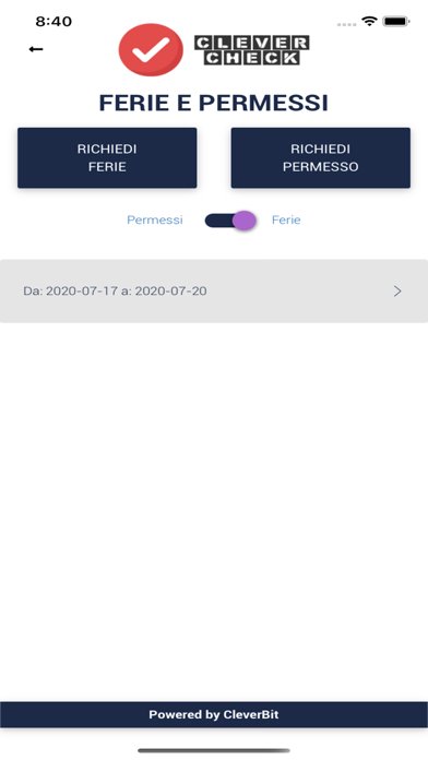CleverCheck Screenshot