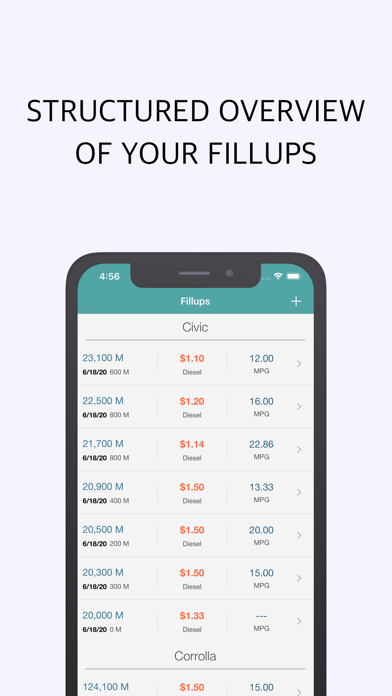 Screenshot #3 pour Fuel Cost Calculator & Tracker