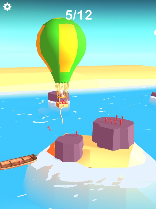 Balloon Escape 3D, game for IOS
