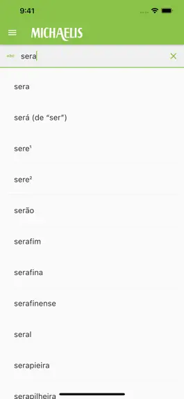 Game screenshot Dicionário Michaelis Português apk