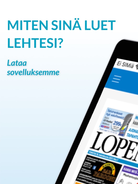 Screenshot #4 pour Lopen Lehti, päivän lehti