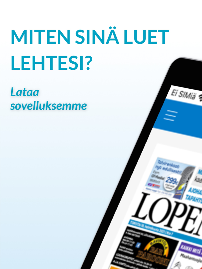 Lopen Lehti päivän lehti