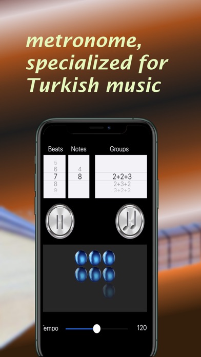 Baglama,Cura,Saz Tuner Screenshot