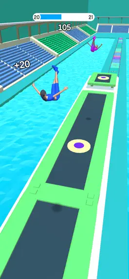 Game screenshot Trampoline Flips apk