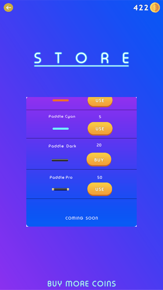 #2. Paddle Balls (iOS) 由: Morgan Houston