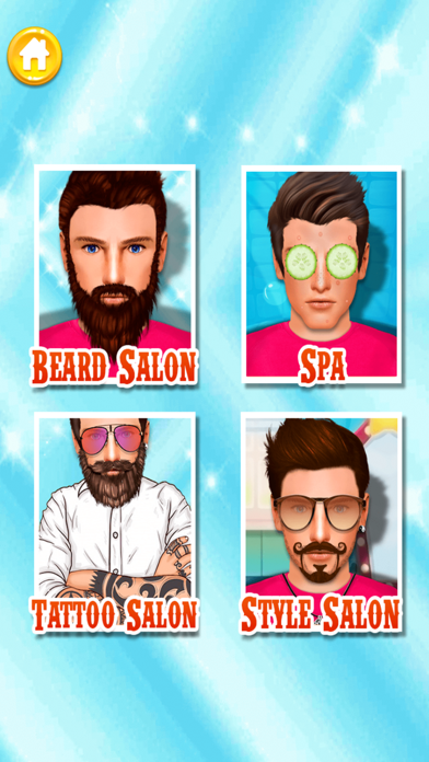Celebrity Royal Beard Salon Screenshot