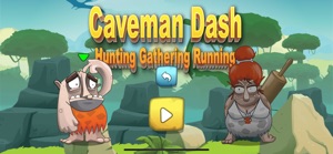 Caveman Dash - Dino Hunter screenshot #1 for iPhone