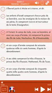 bible audio mp3 pro : français iphone screenshot 3
