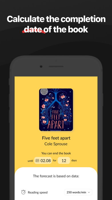 Speed reading: Book reader app Screenshot